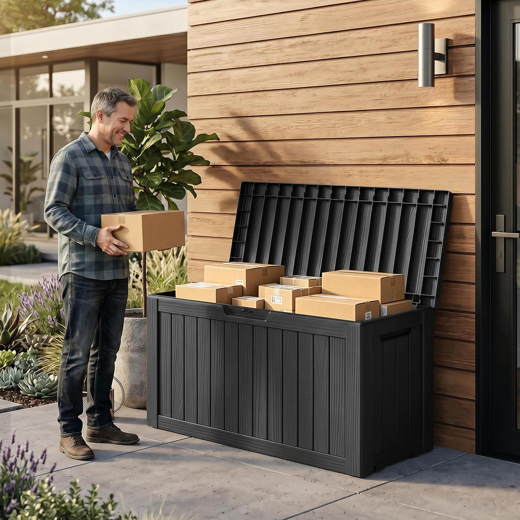 90 Gallon Outdoor Package Delivery Box with Lockable