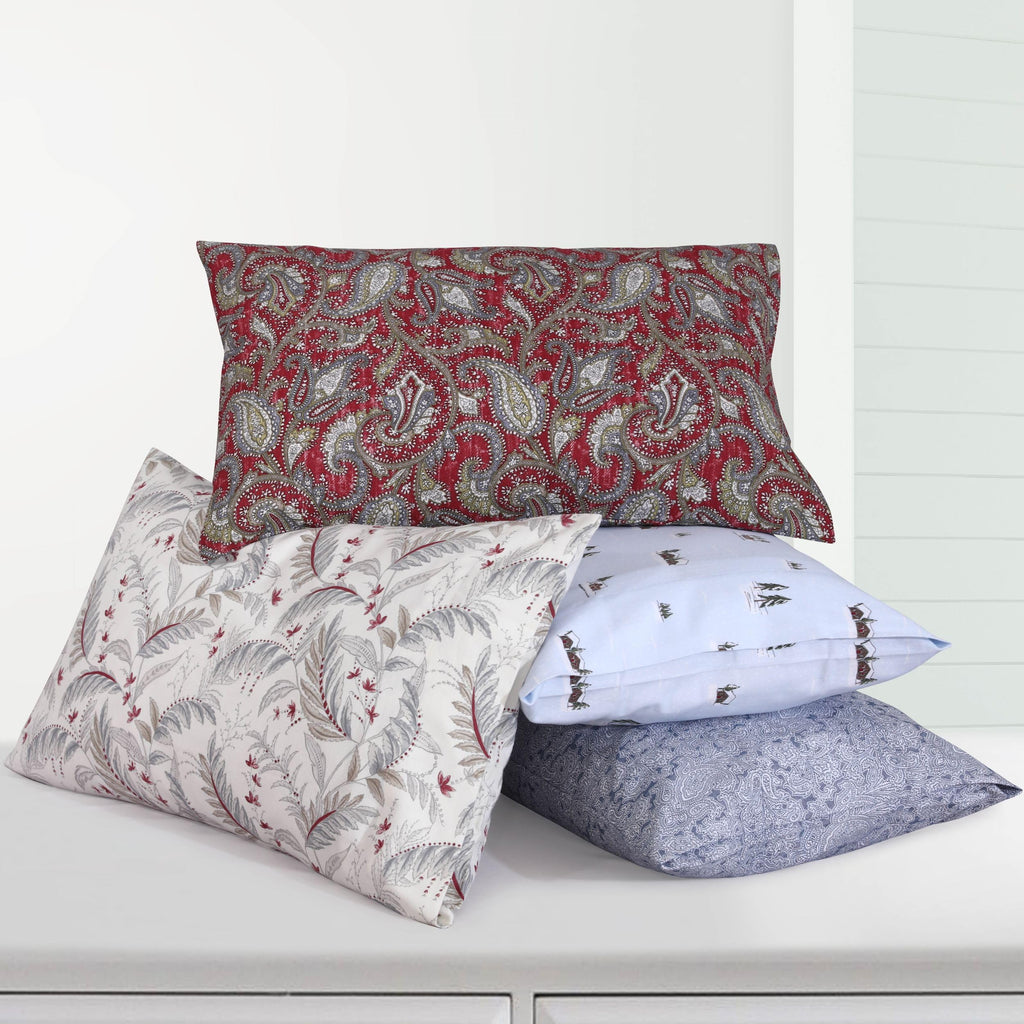 Ludovica Paisley Portuguese Flannel Sheet Set