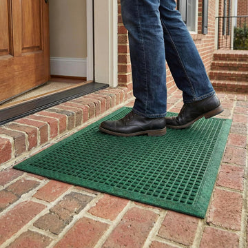 Water Trapper Doormat, 24" x 36", Green