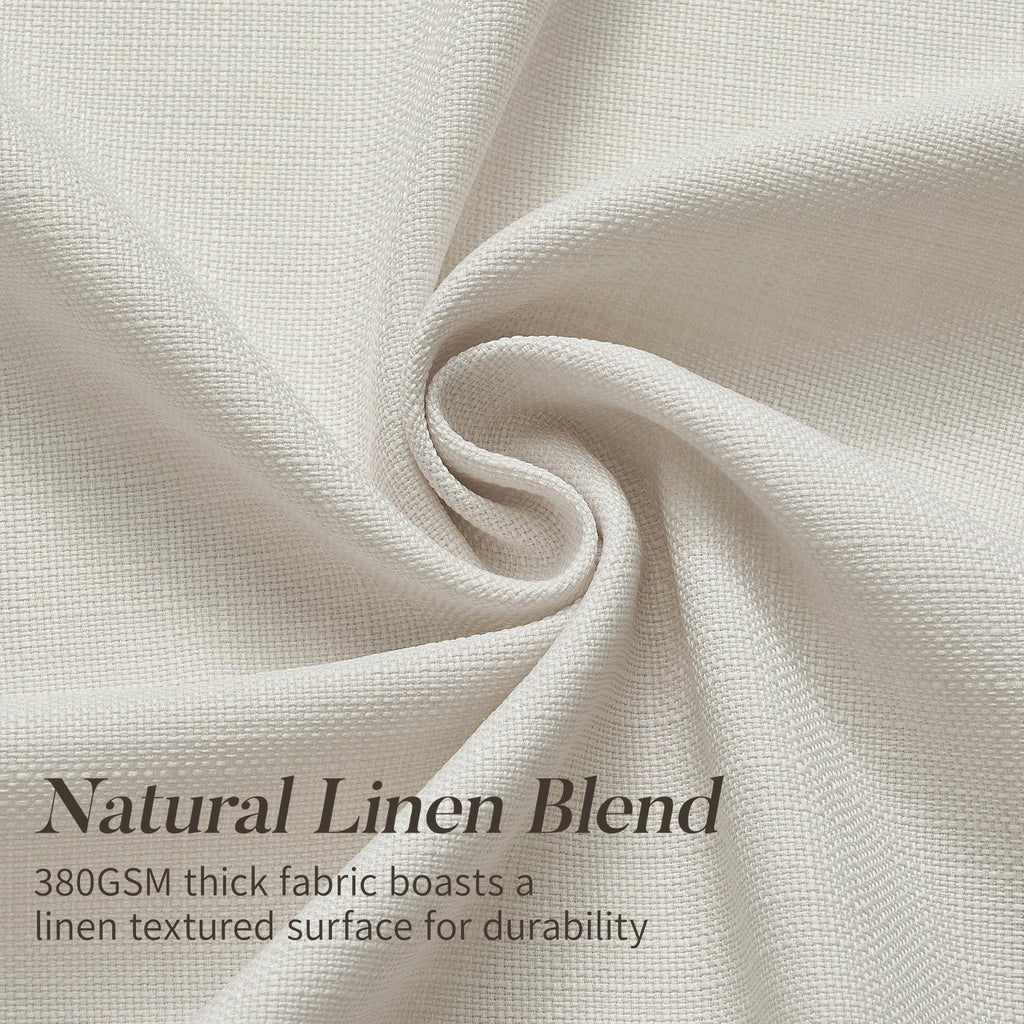 Pinch Pleat Light Filtering 100 Inches Extra Long Curtains, Privacy Window Memory Shaped Pleated Drapes Bedroom
