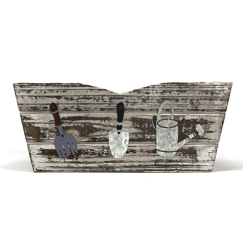 Set Wooden Boxes Planter Trough for flower pots - Indoor Outdoor decoration Storage Display Boxes (Style
