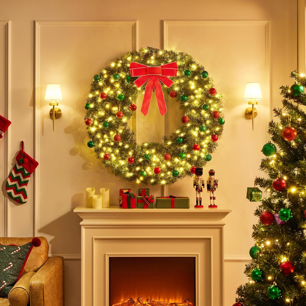 48in Large Artificial Christmas Wreath