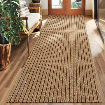 3Ft x 9Ft Outdoor Runner Rug Waterproof, Non Slip Rubber Backing