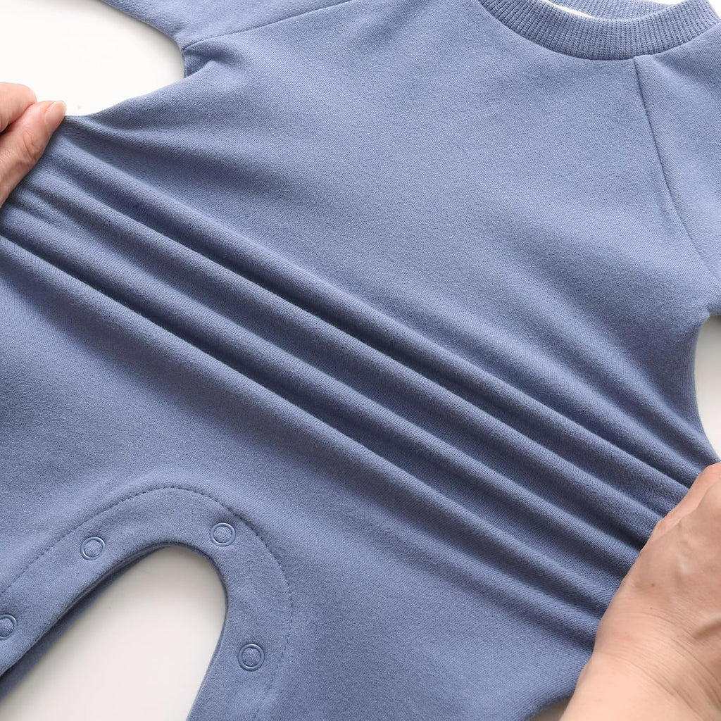 Organic Cotton Baby Boy Girl Romper Jumpsuit Outfit Clothes