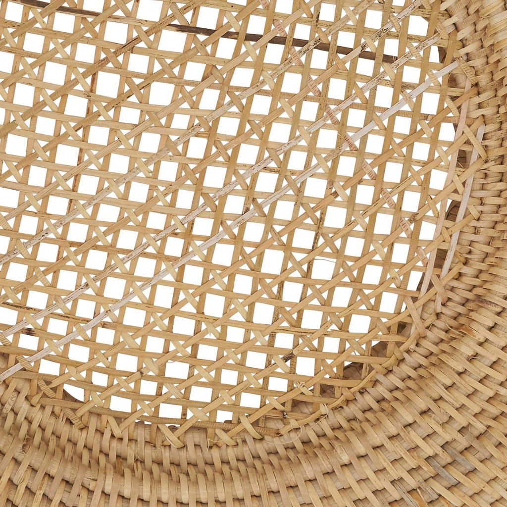Handmade Rattan Charger Plates (Set of 4)