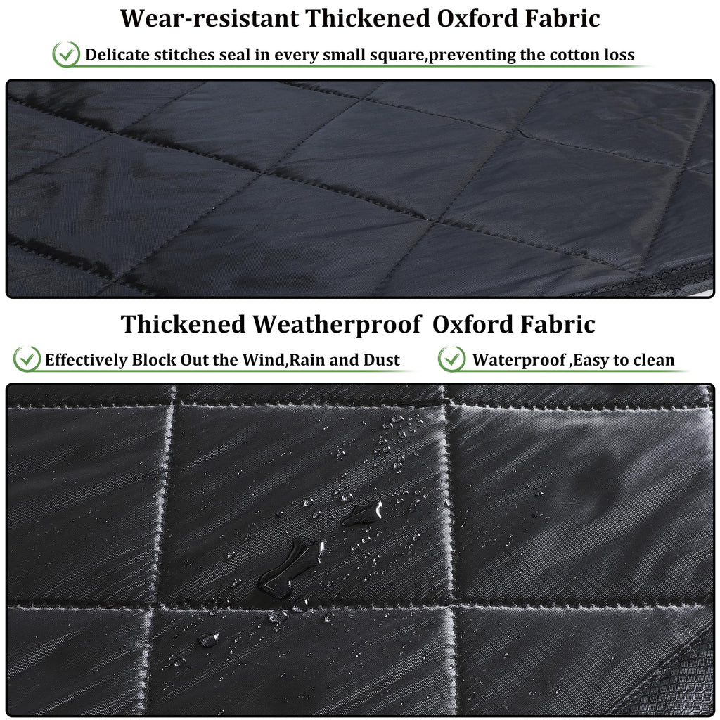 Thickened Wide Magnetic Thermal Insulated Door Curtain Insulation Winter