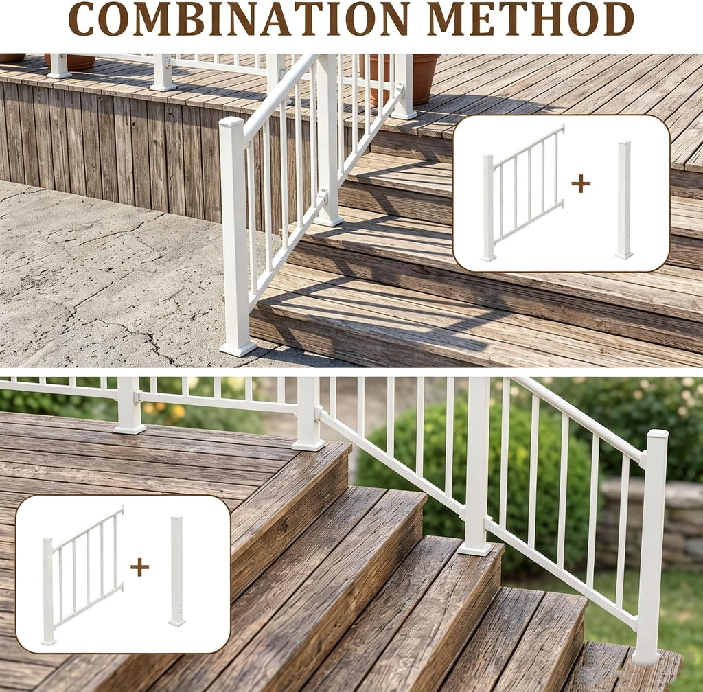 39IN Deck Railing Kit for Stairs