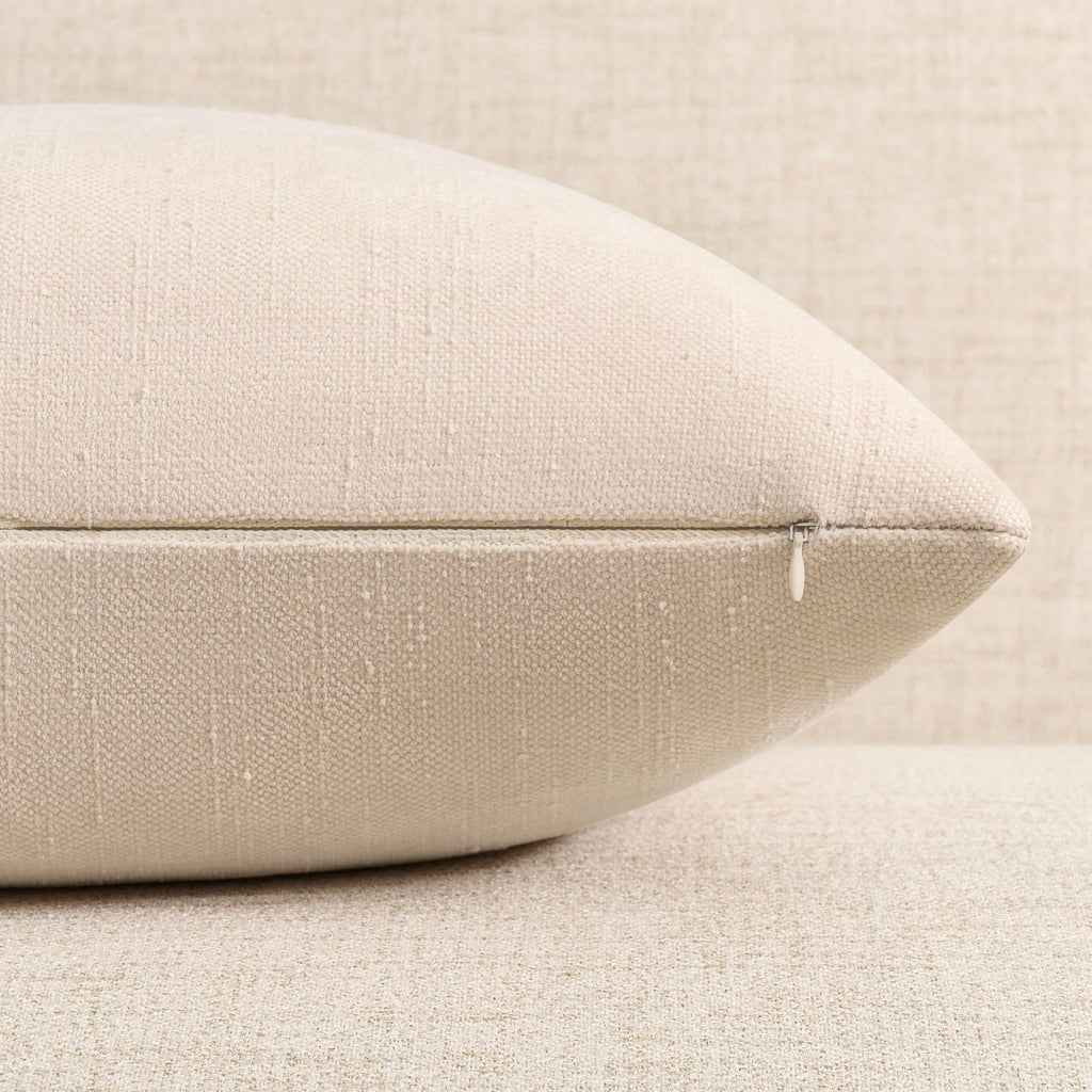 Pack of 4 Throw Pillow Covers 18x18 Inch Chenille Textured Neutral Brown Soft Pillow Covers Solid Decorative