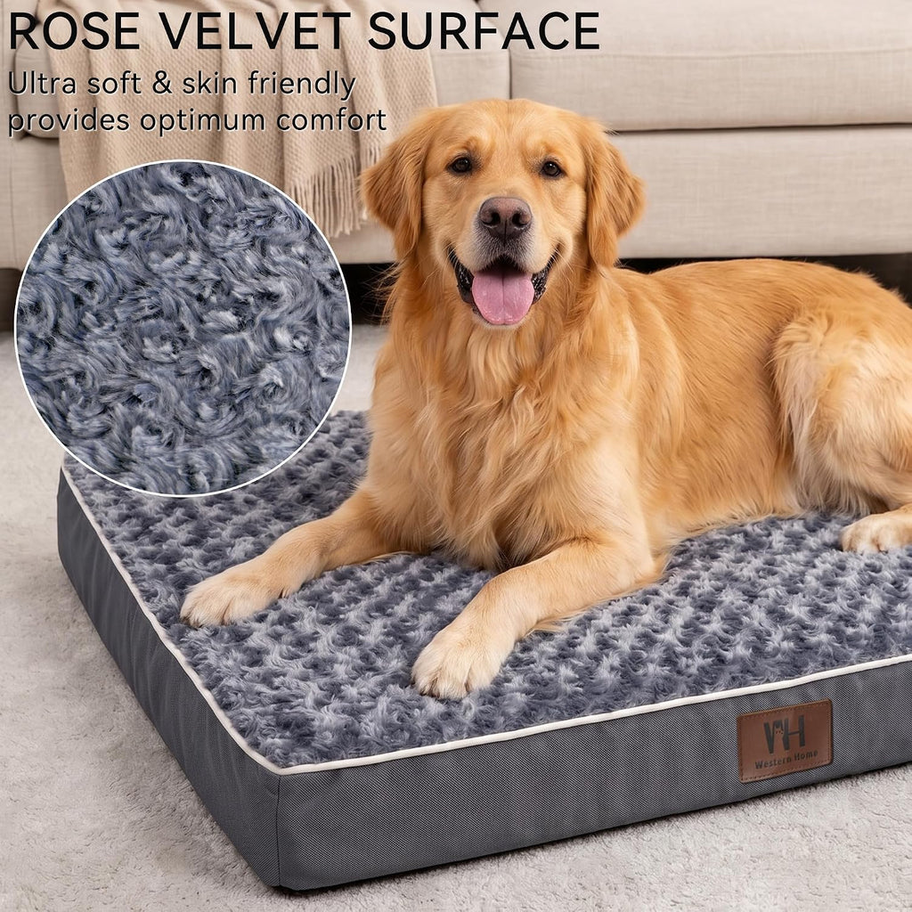 Orthopedic XL Dog Bed Extra Large Washable Pet Bed
