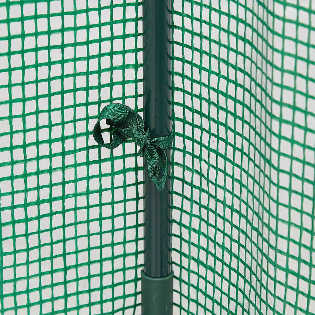 Tomato Greenhouse with Slanted Roof 150 x 100 x 50 cm Tomato House for Tomato Cultivation Growing as Cold Frame