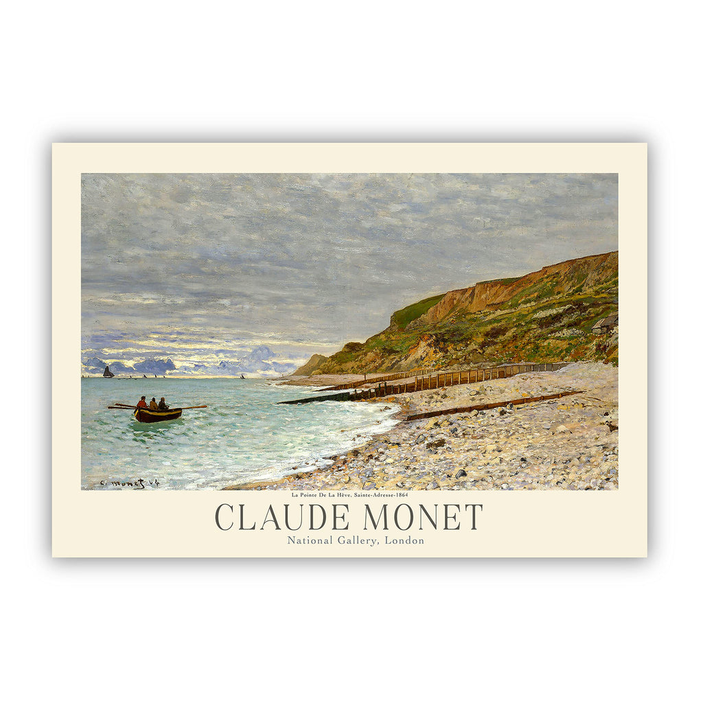 Claude Monet Museum Gallery Exhibition Poster - Art Works Prints, Vintage Print Wall Decor (Collection 1) - 18x24
