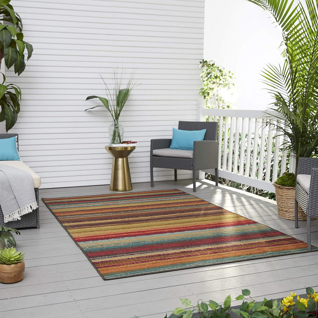 Avenue Stripe Area Rug (5' x 8')