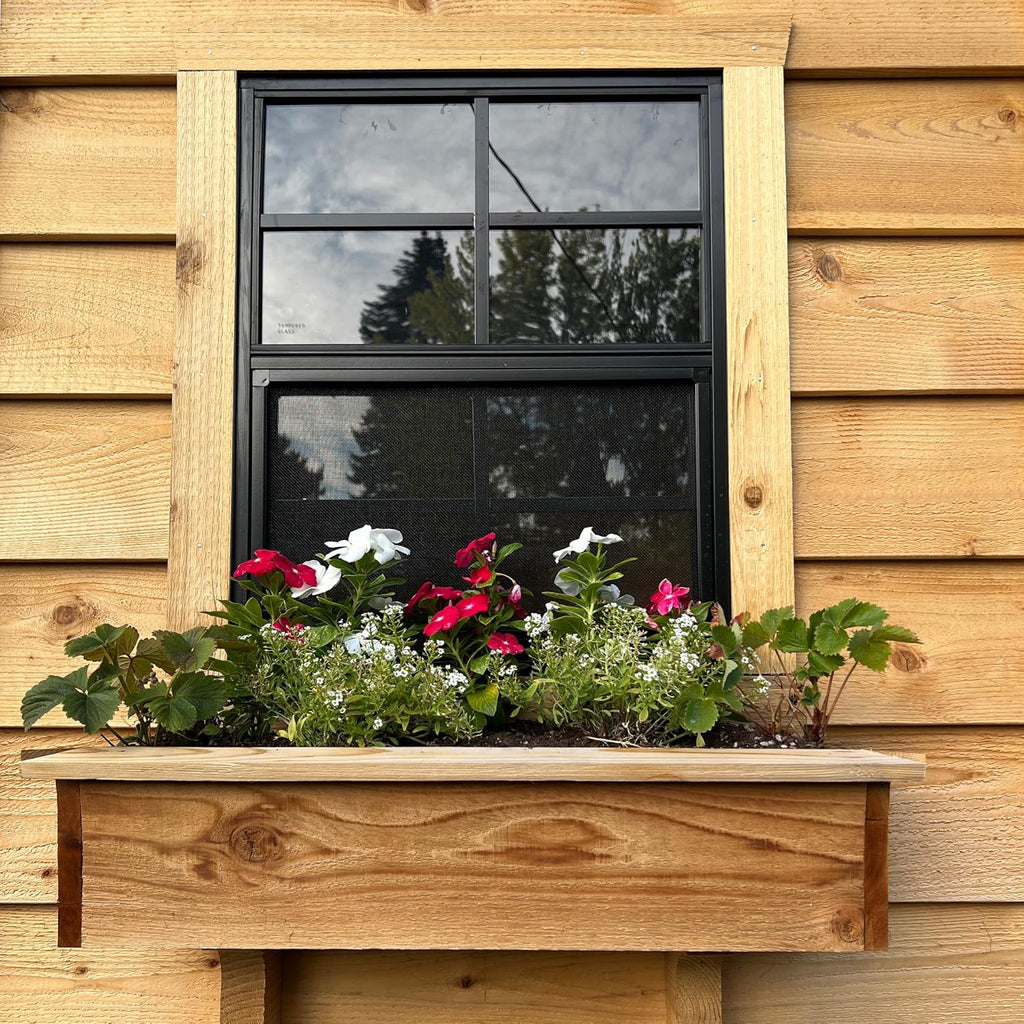 Living Today 9ft.x7ft. Cozy Cabin Playhouse with Sandbox | Western Red Cedar