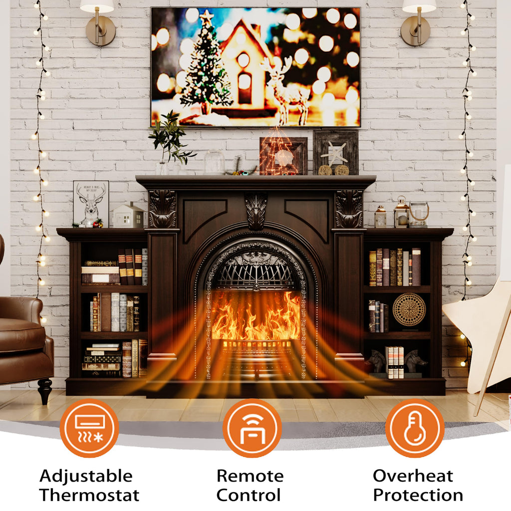 80"Birdcage Electric with Mantel