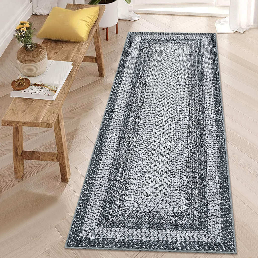 Long Hallway Runner Rug 3x10 Washable Non Slip Kitchen Runners