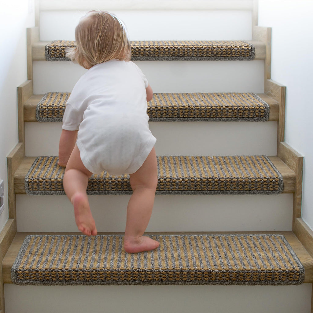 Bullnose Carpet, for Wooden Steps, 2pcs
