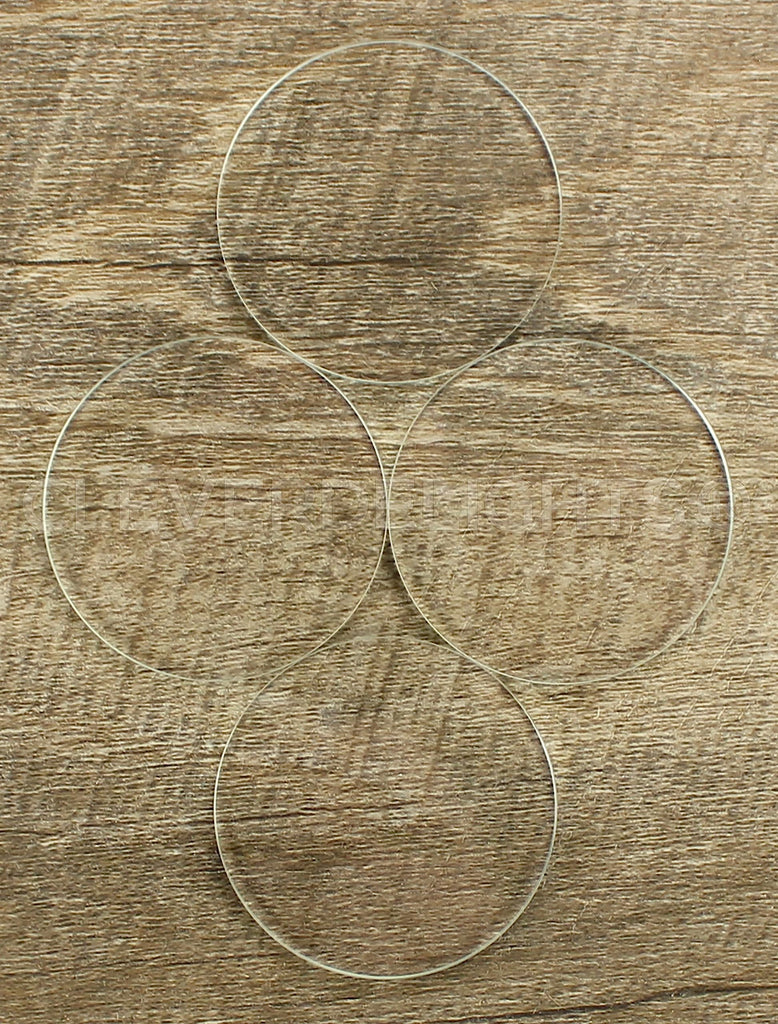 2" Round Glass Tiles - 10 Pack