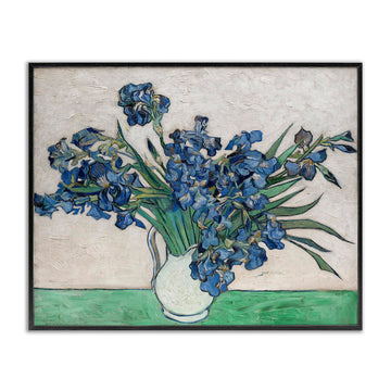 Van Gogh Floral Still Life, 16 x 20 Inch Framed Giclée Print