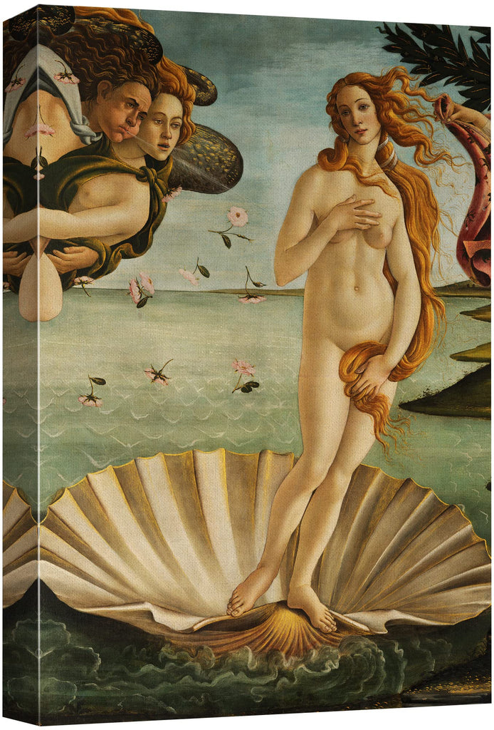 Canvas Print Wall Art Birth of Venus by Sandro Botticelli Spiritual & Religious Cultural Illustrations Fine Art