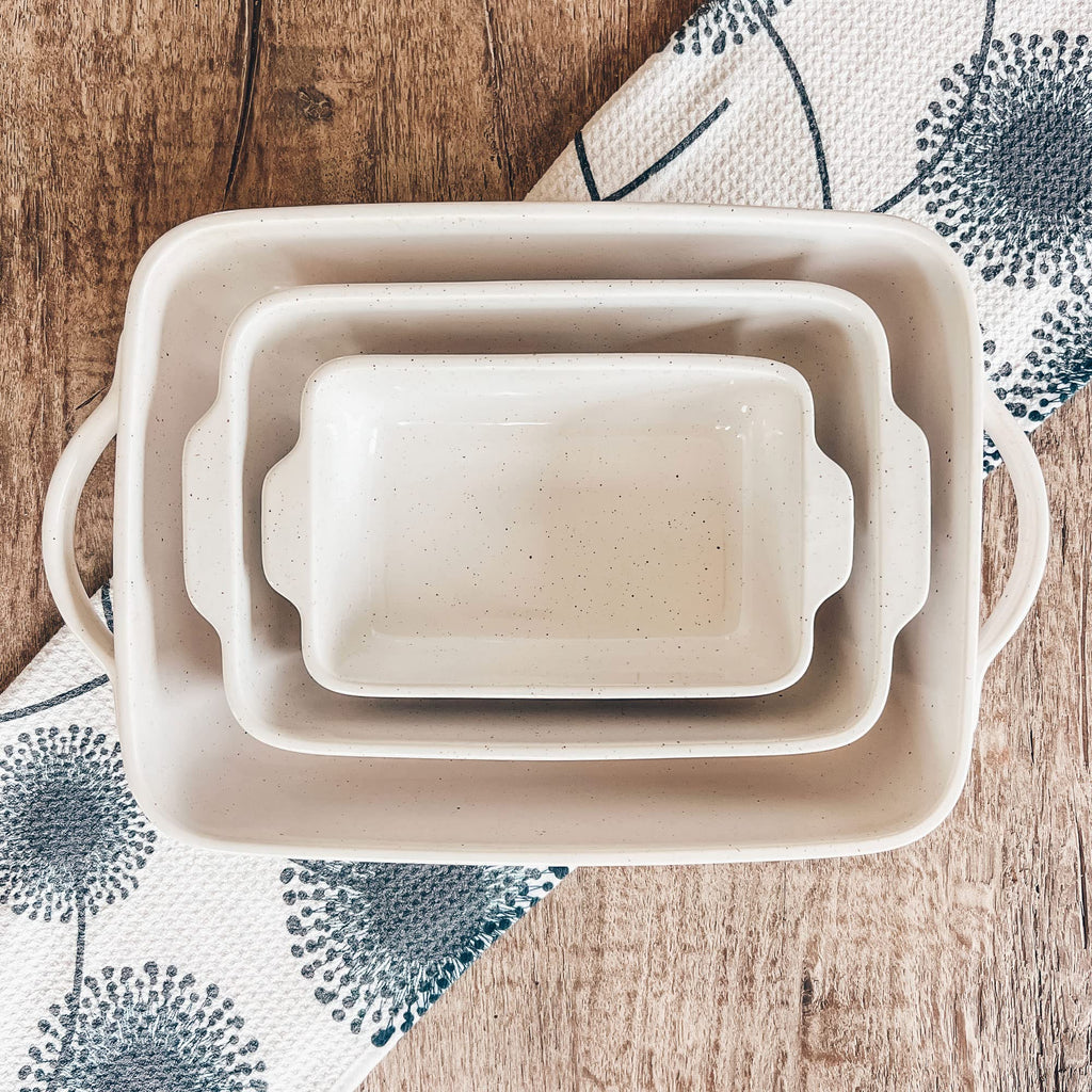 9x13in Porcelain Baking Dish - Oven to Table, Freezer Safe