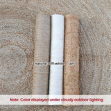 Round Jute Rug 6Ft,Soft and Chunky Natural Fiber,Handwoven Rugs