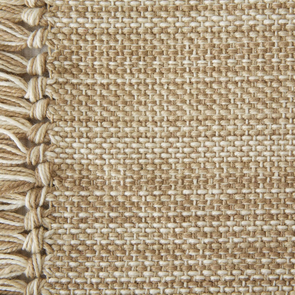 DII Variegated Tabletop Collection, Placemat Set3x19, Taupe, 6 Piece