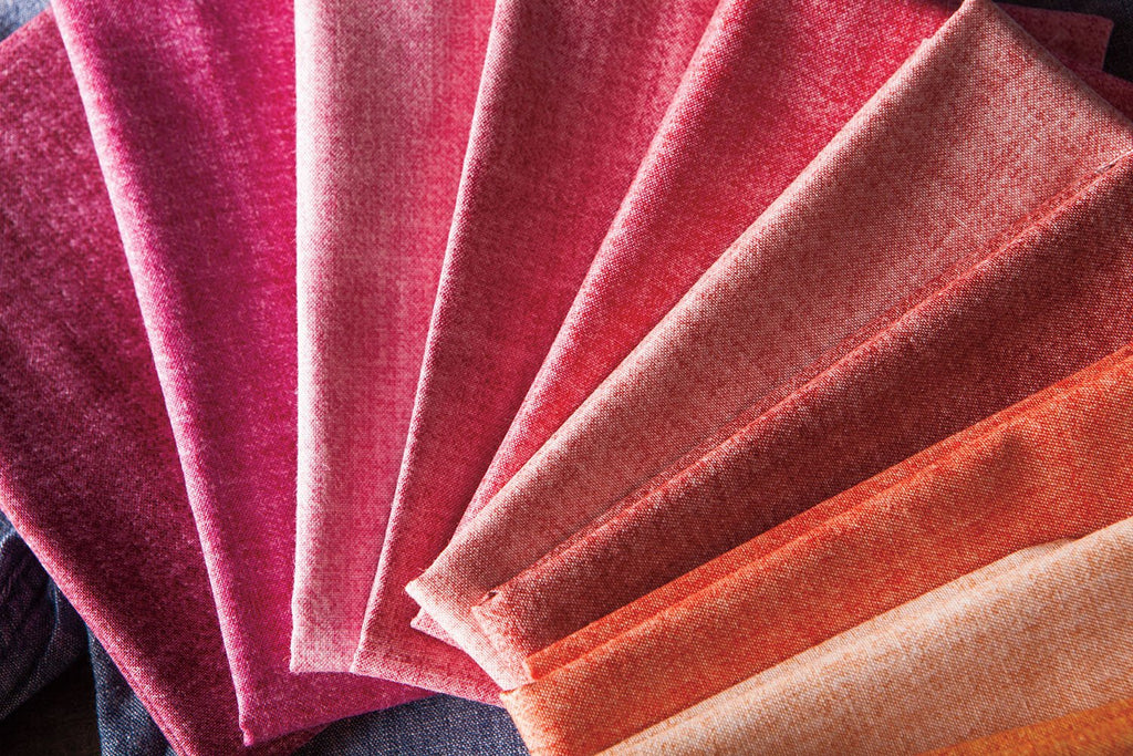 Pink 100% Cotton Quilting Fabric by the Yard