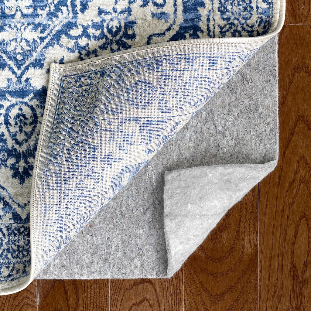 8'4" x 11'4", 100% Felt Rug Pad (1/4" Thick), Safe for All Floors, Low-VOC, Made in the USA, 2-Year Warranty