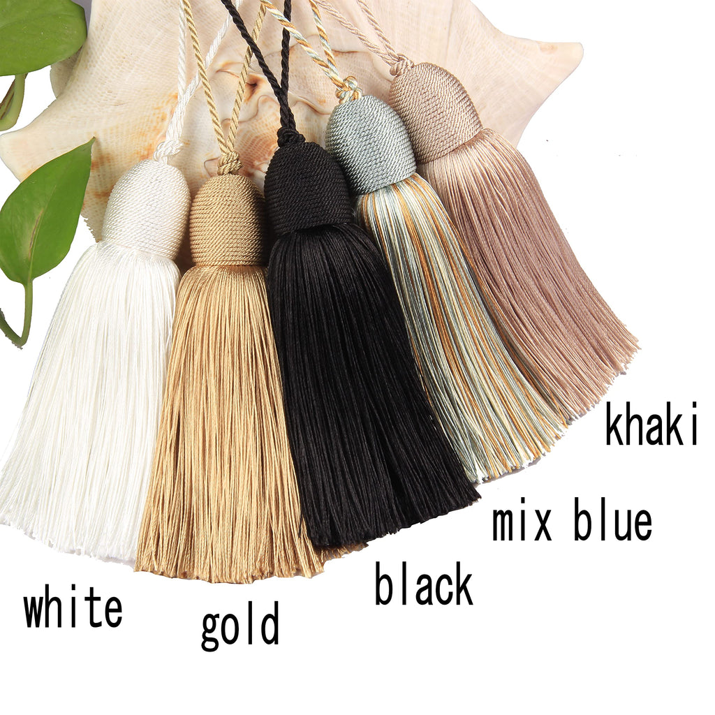 Key Tassel with Loop DIY Handmade Craft Accessories - 2Pcs