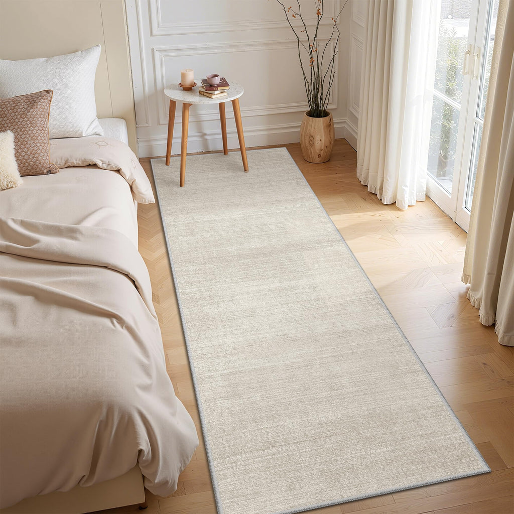2x5 Rug Runners s, Washable Runner Rug Non Slip, Beige