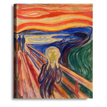 The Scream by Edvard Munch, Canvas Print