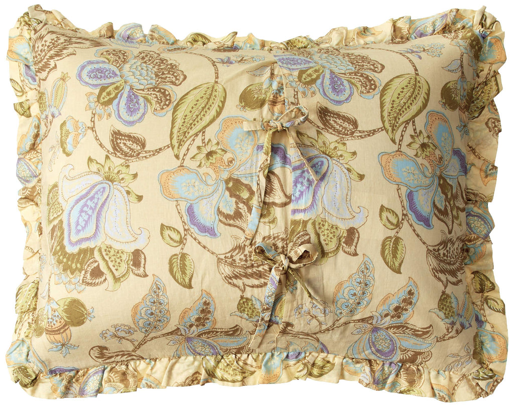 100% Cotton Authentic Patchwork Quilted Daybed Set, 5 Piece, Blooming Prairie