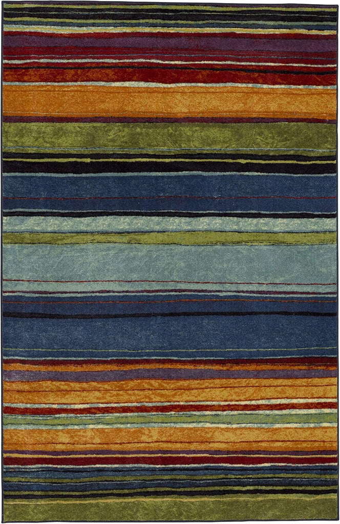 Rainbow Stripe Area Rug - Multicolor - Perfect