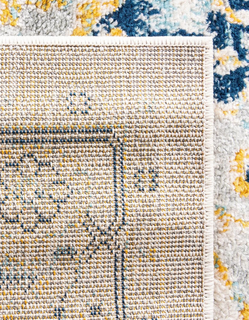 Madeline Vintage Rug - 10' x 13' Gray Easy-Clean Rug - Classic Old World Style