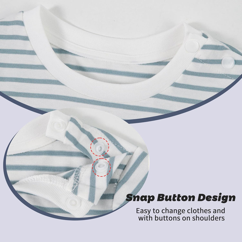 Baby Boy Short Overalls Cotton Gauze Shortall