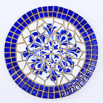 Garden Decoration Anti Slip Stones - Mosaic Circular Stepping Stones 12"