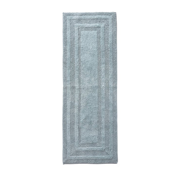 100% Cotton Bath Runner, Plush Absorbent Bath Rug, 22 x 60
