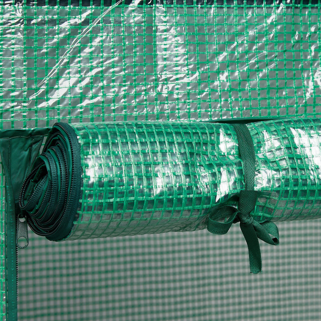 Tomato Greenhouse with Slanted Roof 150 x 100 x 50 cm Tomato House for Tomato Cultivation Growing as Cold Frame