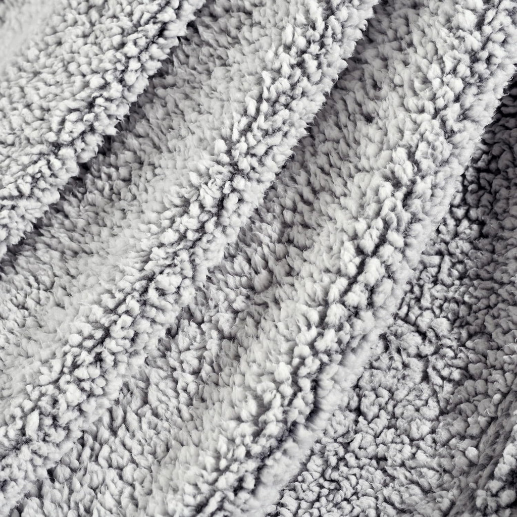 Tassel Fringe Throw Blanket, 60" x 50", Gray