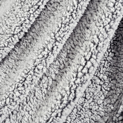 Tassel Fringe Throw Blanket, 60" x 50", Gray