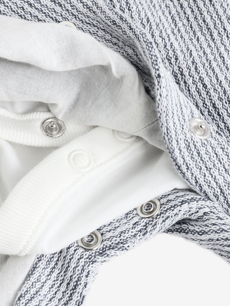 Woven Cotton Baby Dungaree and Bodysuit Set Standard