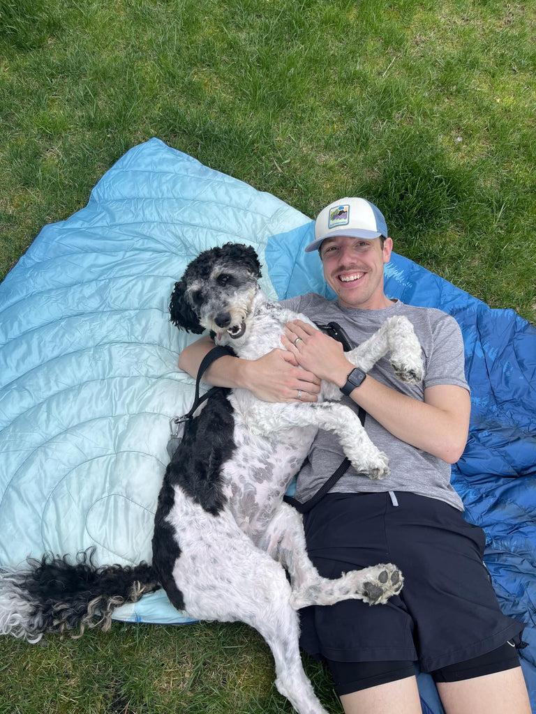 Puffy Camping Blanket, Large Camp Blanket Outdoor Camping Quilt Waterproof