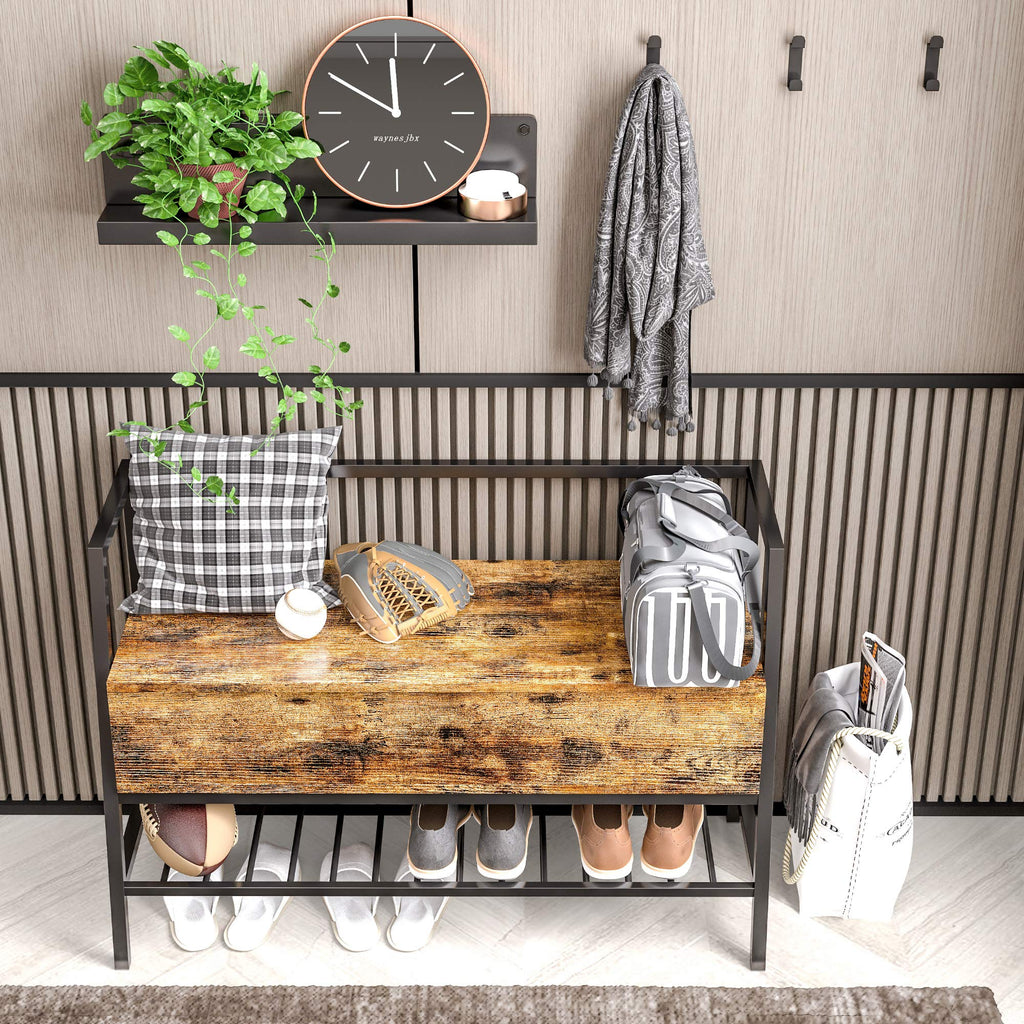 Shoe Storage Bench with Practical Storage Furniture