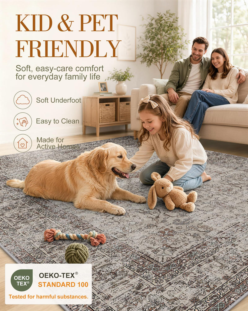 Washable Runner Rug, Soft Non Slip Carpet Kitchen