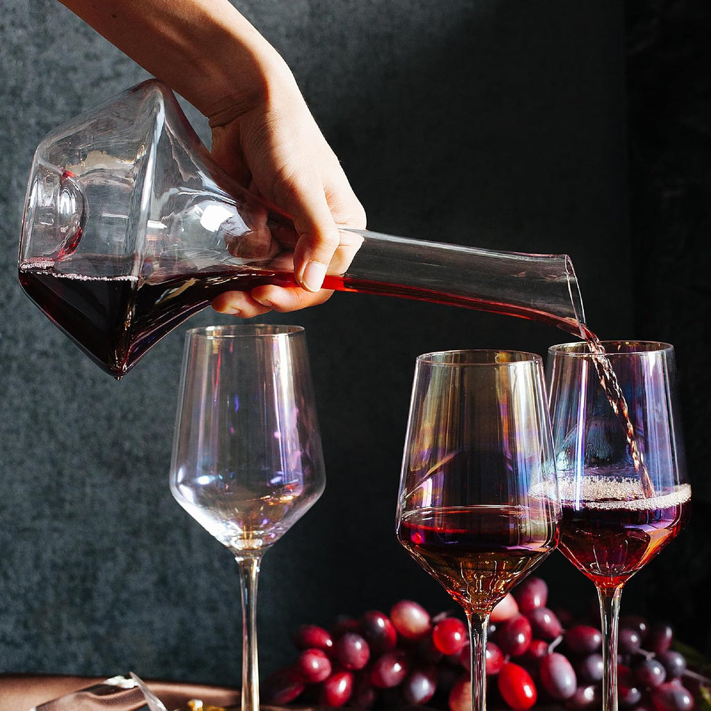 BTaT- Wine Decanter with Stopper, Red Wine Decanter with Lid