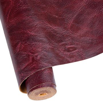 Faux Leather Fabric Sheet, 12 x 54 Inches, Texture Synthetic Material for DIY Crafts, Leather earings, Upholstery