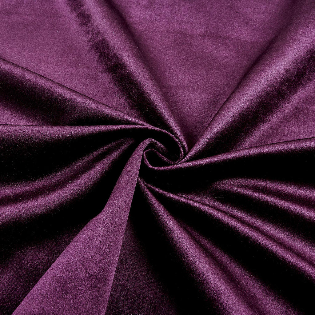 Royal Velvet Plum, Fabric by the Yard