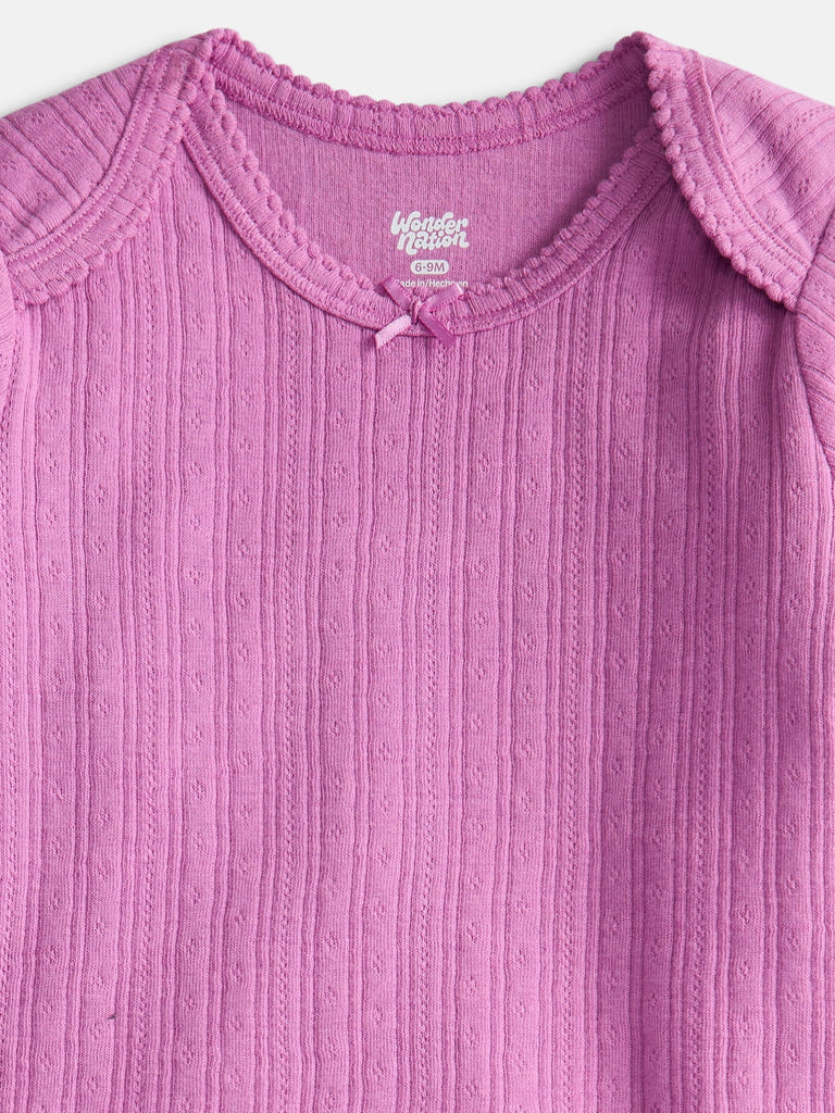 Baby Girls Mix and Match Outfit Set, 4 Piece