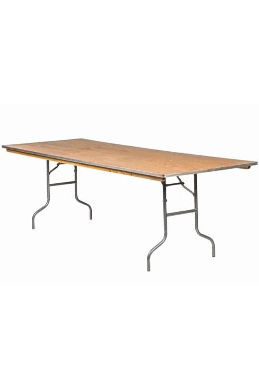 Rectangle Heavy Duty Plywood Folding Table