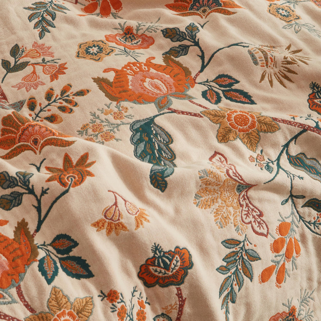 Boho Throw Blanket for Bed 60"x80", 100% Cotton Blanket for Couch Sofa